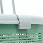 Корзина 47×36×27.5 см, оливковый - Фото 6