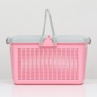 Корзина 47×36×27.5 см, нежно розовый - Фото 2