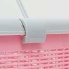 Корзина 47×36×27.5 см, нежно розовый - Фото 5