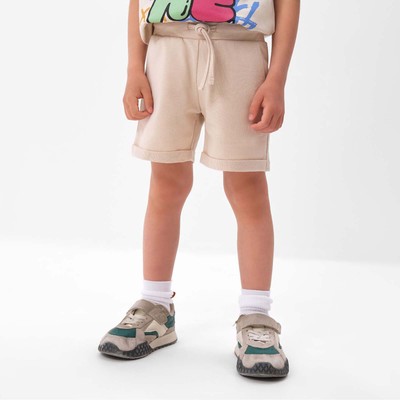Шорты детские KAFTAN Basic line, размер 28 (86-92 см), бежевые