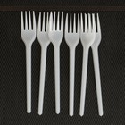 Вилка пластиковая одноразовая белая Не ЗАБЫЛИ!, столовая, 15.5 см, набор 6 шт. - Фото 3