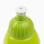 Бутылка для воды велосипедная, 400 мл, с поильником, 18 х 6.2 х 6.2 см, зеленая - Фото 4