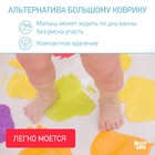 Антискользящие мини-коврики ROXY-KIDS для ванны, 5 шт., цвет МИКС 9779973 - фото 2462717