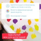 Антискользящие мини-коврики ROXY-KIDS для ванны, 5 шт., цвет МИКС 9779973 - фото 2462721