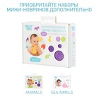 Антискользящие мини-коврики ROXY-KIDS для ванны, 5 шт., цвет МИКС 9779973 - фото 2462723