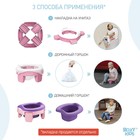 Дорожный горшок HandyPotty в фирменной сумке, цвет розовый - Фото 2