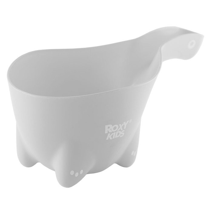 Ковш пластиковый для купания Dino Scoop, 800 мл., цвет серый