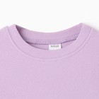 Костюм для девочки (свитшот, брюки) MINAKU, лиловый, рост 122 см - Фото 7