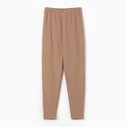 Костюм для девочки (свитшот, брюки) MINAKU, бежевый, рост 104 см 9549268 - фото 14200115