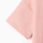 Костюм детский (футболка, шорты) MINAKU, бежевый/графит, рост 158 см - Фото 8