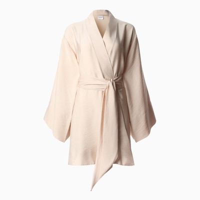 Платье мини женское MINAKU: Enjoy, бежевое, размер 46-48