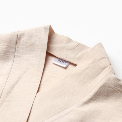 Платье мини женское MINAKU: Enjoy, бежевое, размер 46-48