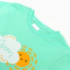 Комплект (футболка/шорты) для девочки, цвет зеленый/коралл, рост 128-134 см - Фото 9