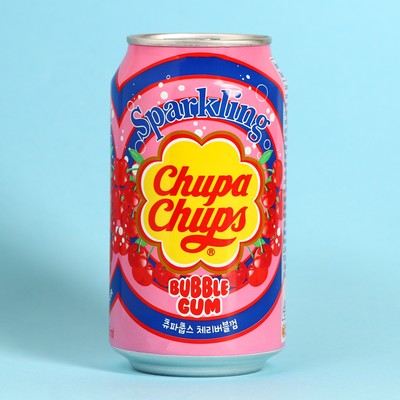 Напиток газированный Chupa Chups вишневая жвачка, 345 мл
