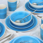 Набор керамической посуды Elrington «Аэрограф. Морской вечер», 16 предметов - фото 4383721