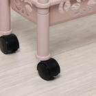 Этажерка напольная 3-х секционная BranQ Prima, на колёсиках, МИКС - Фото 5