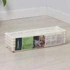 Этажерка напольная 4-х секционная BranQ Prima, на колёсиках, МИКС - Фото 7