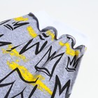 Комплект детский (распашонка, ползунки), цвет серый/короны, рост 56 см - фото 24574901