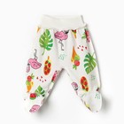 Комплект детский (распашонка, ползунки), цвет белый/фламинго, рост 62 см 9704228