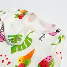 Комплект детский (распашонка, ползунки), цвет белый/фламинго, рост 62 см 9704228