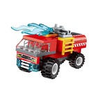 Конструктор «Пожарные. Транспорт», 8 видов, цвет МИКС, в пакете - Фото 3