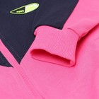 Костюм для девочки (толстовка/брюки), цвет фуксия, рост 98-104см - фото 22333720