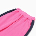Костюм для девочки (толстовка/брюки), цвет фуксия, рост 98-104см - Фото 8