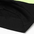 Костюм детский (толстовка/брюки), цвет чёрный, рост 104-110см - фото 25389278