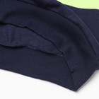 Костюм детский (толстовка/брюки), цвет тёмно-синий, рост 86-92см - Фото 3