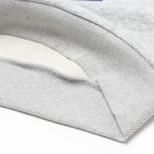 Свитшот для девочки, цвет серый, рост 122-128 см - фото 22840383