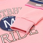 Свитшот для девочки, цвет светло-розовый, рост 152-158 см - фото 22334192