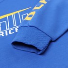 Свитшот для мальчика, цвет синий, рост 122-128 см - фото 25325152