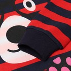 Свитшот для мальчика, цвет красный, рост 128см - фото 31843946