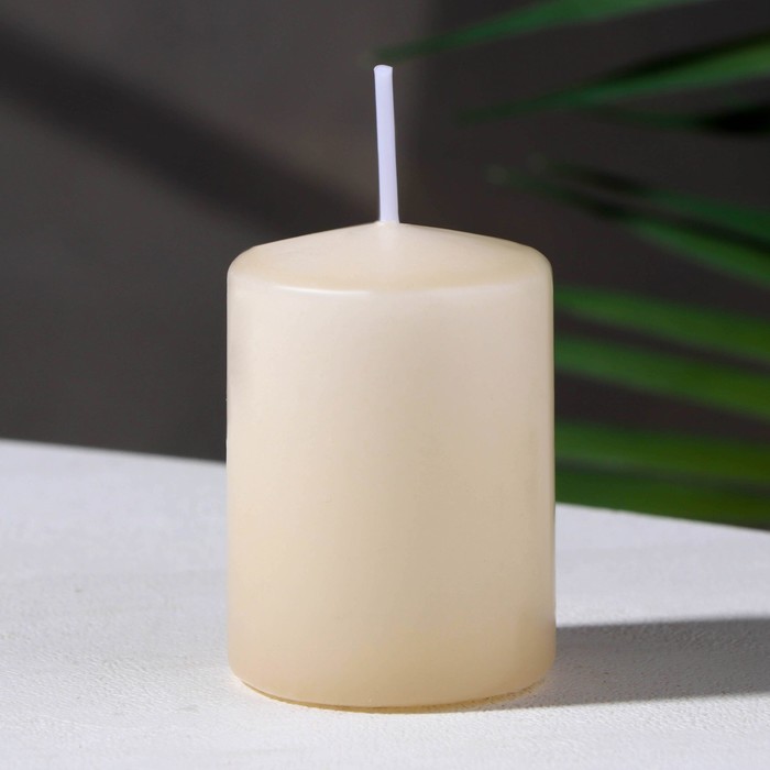 Свеча ароматическая "Соленая карамель", 4×6 см, в коробке - фото 1907751841