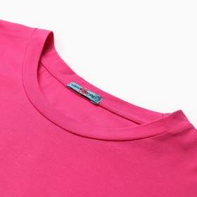 

Футболка женская, цвет фуксия, размер OVERSIZE (42-50)