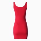 Платье женское, цвет бордовый, размер 44 (M) - Фото 3