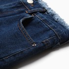 Шорты джинсовые, цвет тёмно-синий, размер 40 (34) - Фото 9