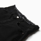 Шорты джинсовые, цвет чёрный, размер 40 (34) - Фото 2