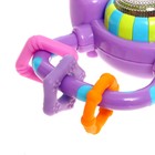 Музыкальная погремушка, звук, свет, МИКС, в пакете - фото 24567793