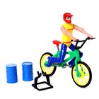 Пальчиковый велосипед с фигуркой, цвет МИКС - Фото 2