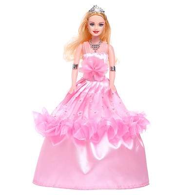 Кукла модель «Анна» в платье, МИКС, в пакете