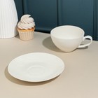 Чайная пара «Barista», 400 мл, белая, фарфор - фото 27798977