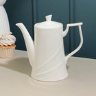 Заварочный чайник фарфоровый «Barista», 1,5 л, белый - фото 10614897