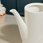 Заварочный чайник фарфоровый «Barista», 1,5 л, белый - фото 4383754
