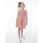 Платье для девочек, рост 104 см, цвет персиковый - Фото 6
