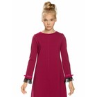 Платье для девочек, рост 116 см, цвет малиновый - Фото 4
