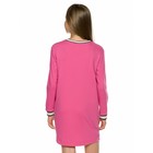 Платье для девочек, рост 128 см, цвет малиновый - Фото 3