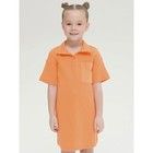 Платье для девочек, рост 86 см, цвет оранжевый - фото 109951446