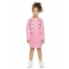 Платье для девочек, рост 86 см, цвет розовый - фото 109951454
