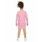 Платье для девочек, рост 86 см, цвет розовый - Фото 2